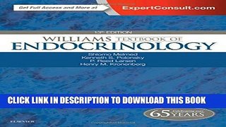 [PDF] Williams Textbook of Endocrinology, 13e Popular Online