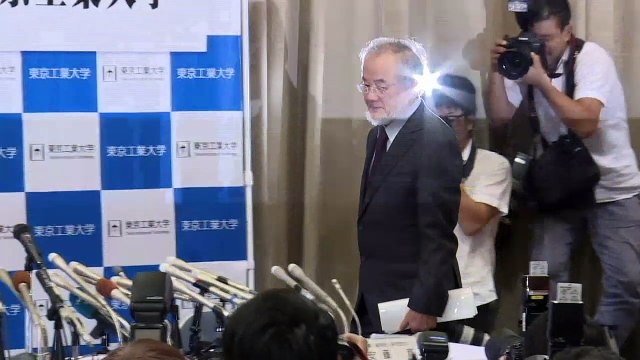Le Prix Nobel de médecine décerné au Japonais Yoshinori Ohsumi