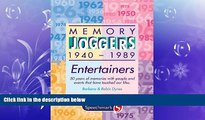 Choose Book Memory Joggers: Entertainers