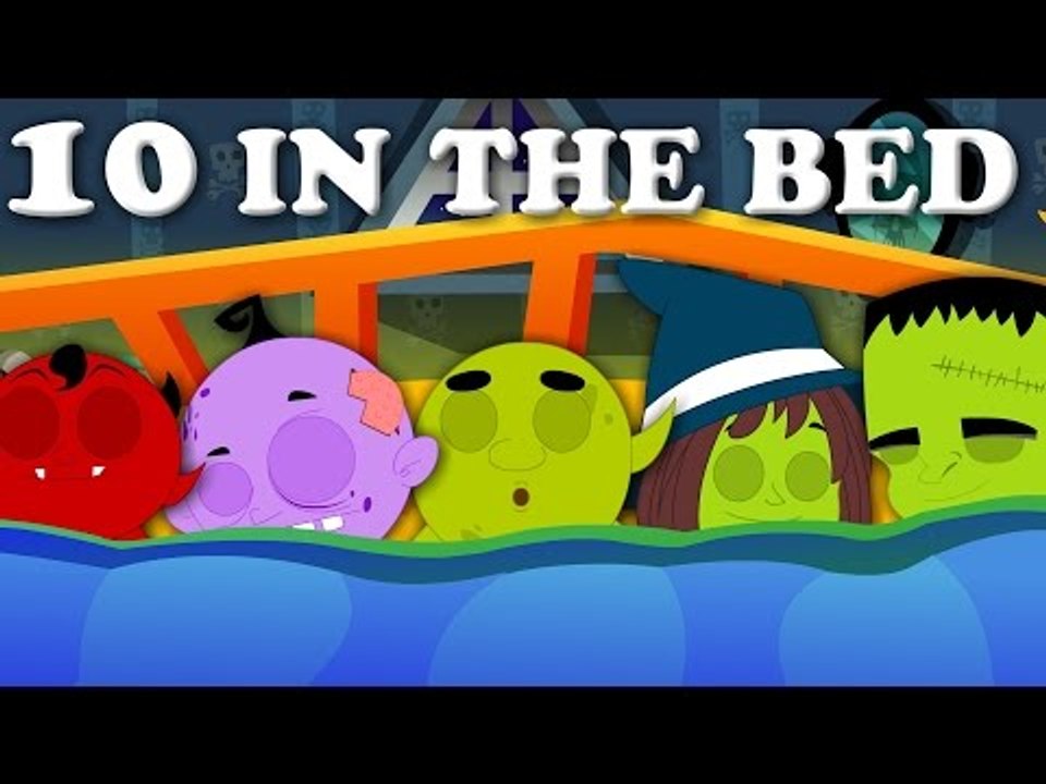 Ten In The Bed | Scary Rhyme For Kids And baby Songs For Childrens