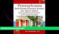 different   Pennsylvania Real Estate Practice Exams for 2015-2016: State and National Portions of