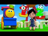 Bob The Train | One Two Buckle My Shoe | Nursery Rhymes Song With Bob, The Train