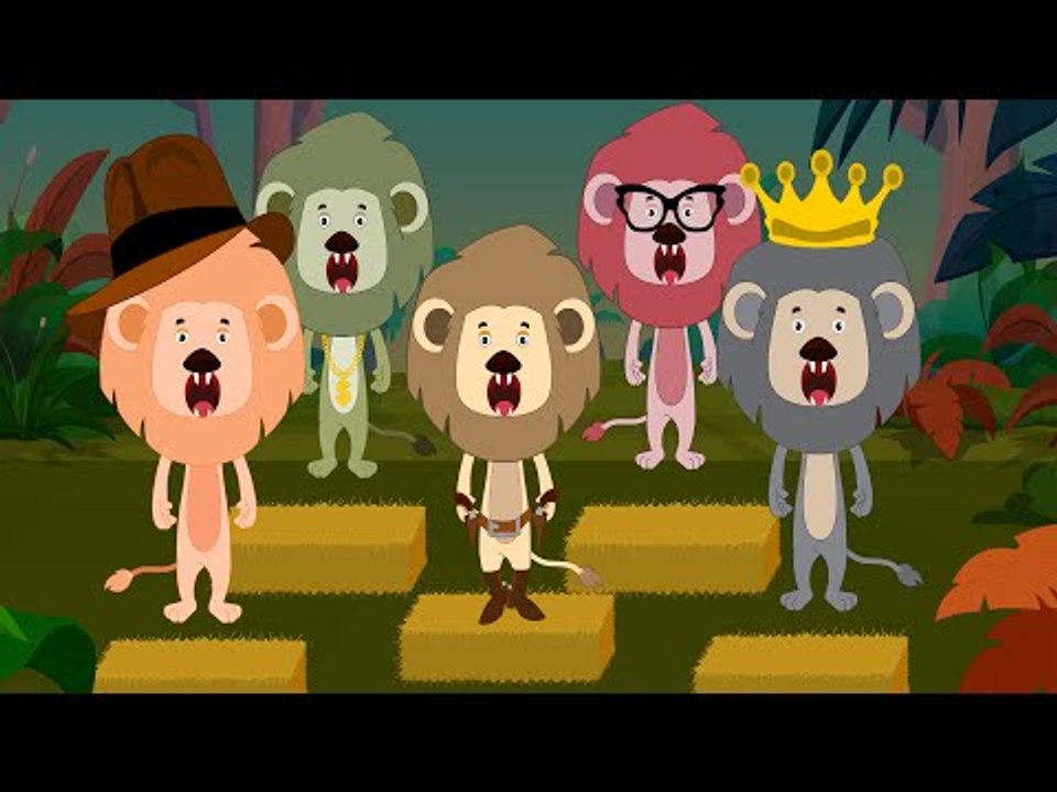 Five Big Lions