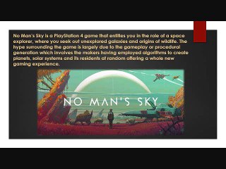 5 Interesting Things You Will Learn After Playing ‘No Man’s Sky’