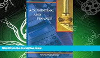 different   Accounting and Finance (University Casebook Series)
