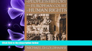 FAVORITE BOOK  A People s History of the European Court of Human Rights: A People s History of