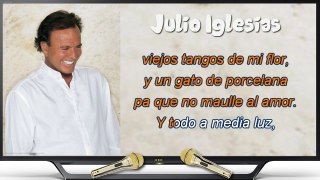 Julio Iglesias A media luz [karaoke]
