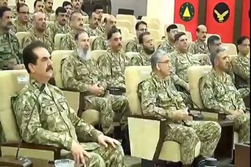 General Raheel reviews military's operational preparedness in Mangla