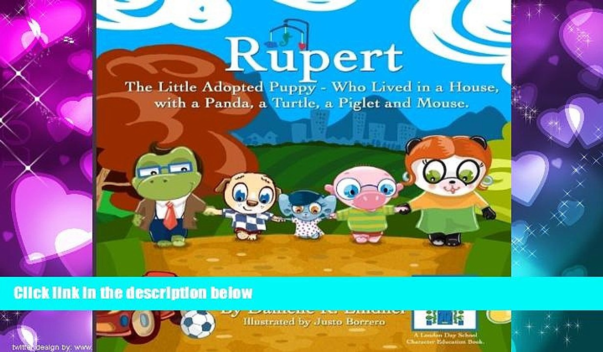 Enjoyed Read Rupert - The Little Adopted Puppy -Who Lived in a House, With a Panda, a Turtle, a
