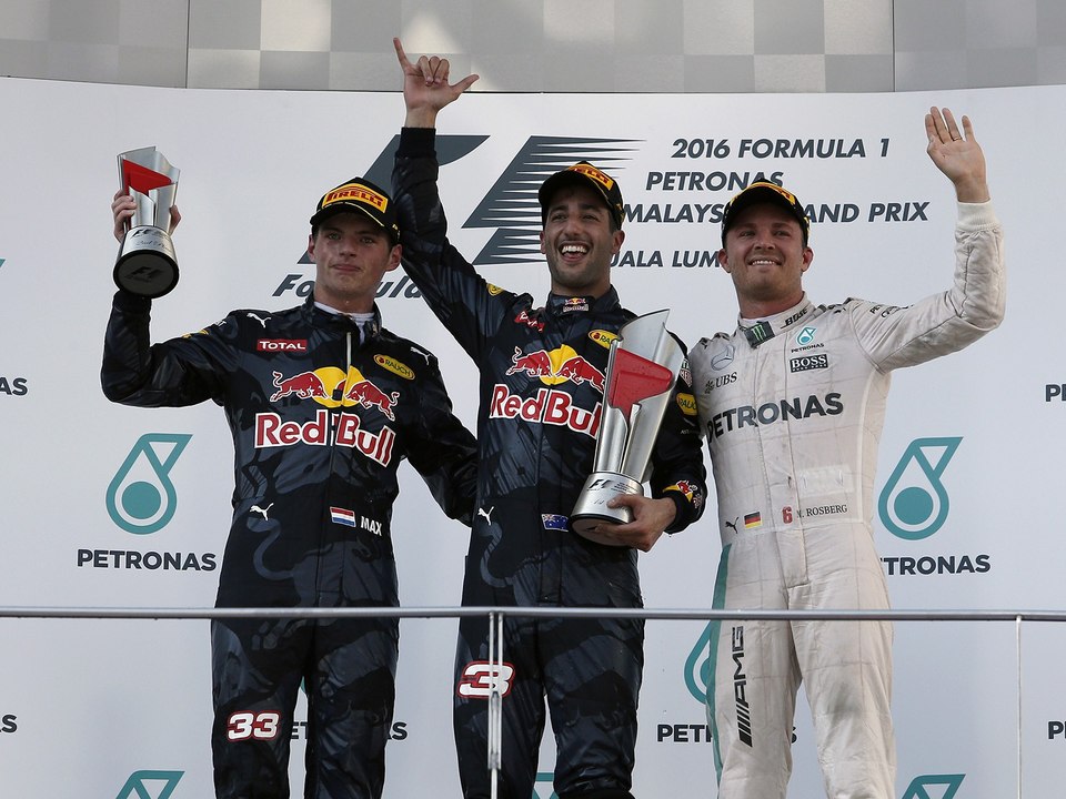 Classements du Grand Prix F1 de Malaisie 2016 - Infographie