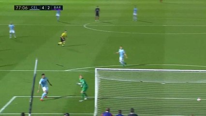 Que presente! Ter Stegen falha feio em gol do Celta