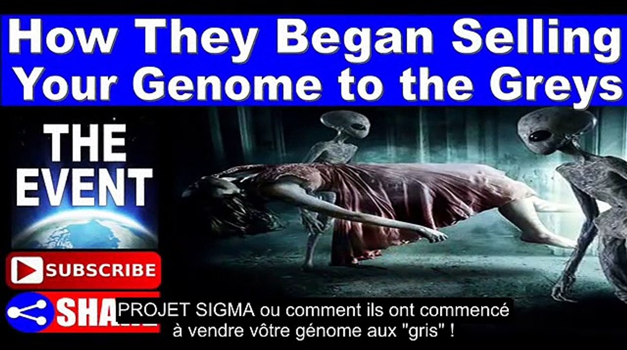 Projet SIGMA, ou comment ils commencèrent à vendre vôtre génome aux "gris" ?