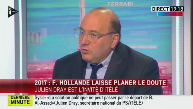Julien Dray ne croit pas que des électeurs de gauche iront voter à la primaire de la droite et du centre