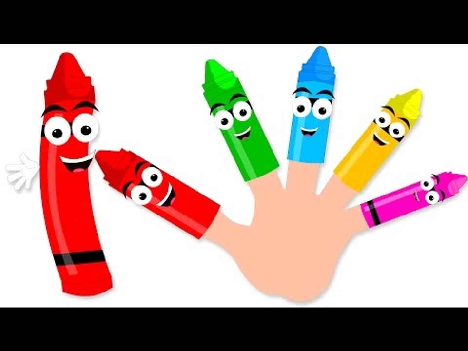 Crayons Nursery Rhymes - Crayons Finger Family Song | Nursery Rhymes For Children