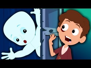 Halloween Songs | Naughty Ghost In My Home | Original Nursery Rhyme For Children And Kids Song