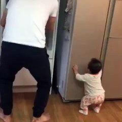 Yoon Sang Hyun and Her Daughter