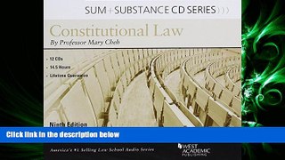 FAVORITE BOOK  Sum and Substance Audio on Constitutional Law