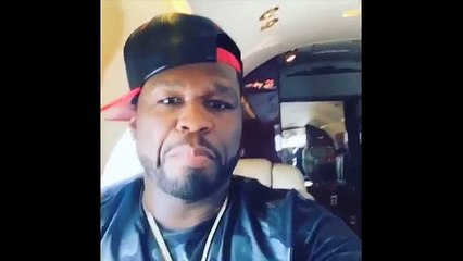 50 Cent shines bright.... up high!