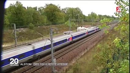 Alstom : l'État pourrait acheter 16 rames TGV