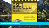 Big Deals  CliffsNotes CSET: Multiple Subjects with CD-ROM, 3rd Edition  Best Seller Books Best