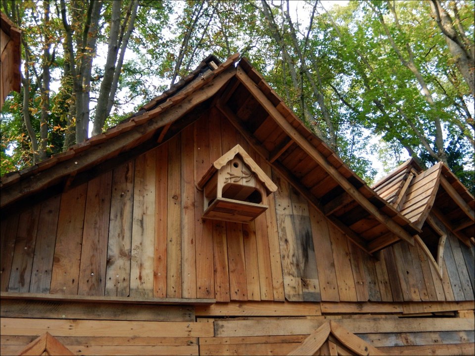 les droles de cabanes au parc de champagne a reims