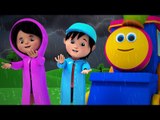 Bob The Train - bob the train | i hear thunder | nursery rhymes | 3d rhymes | kids songs