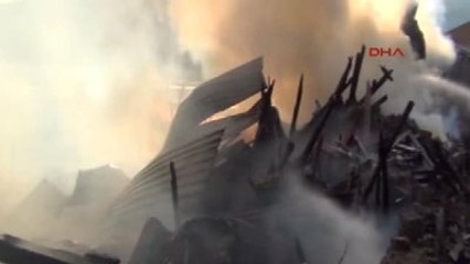 Bursa - Yaşlı Çiftin 55 Yıllık Yuvaları Kül Oldu