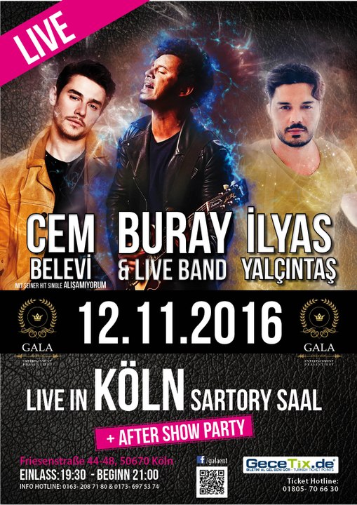 Gala Entertainment Sunar - 12.11.2016 Köln