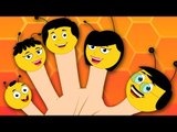 bee finger family | nursery rhyme | kids songs | childrens rhymes