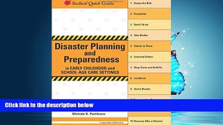 FREE PDF  Disaster Planning and Preparedness in Early Childhood and School-Age Care Settings