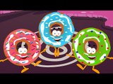 Five Little Doughnuts | Five Little Donuts | Nursery Rhymes For Kids