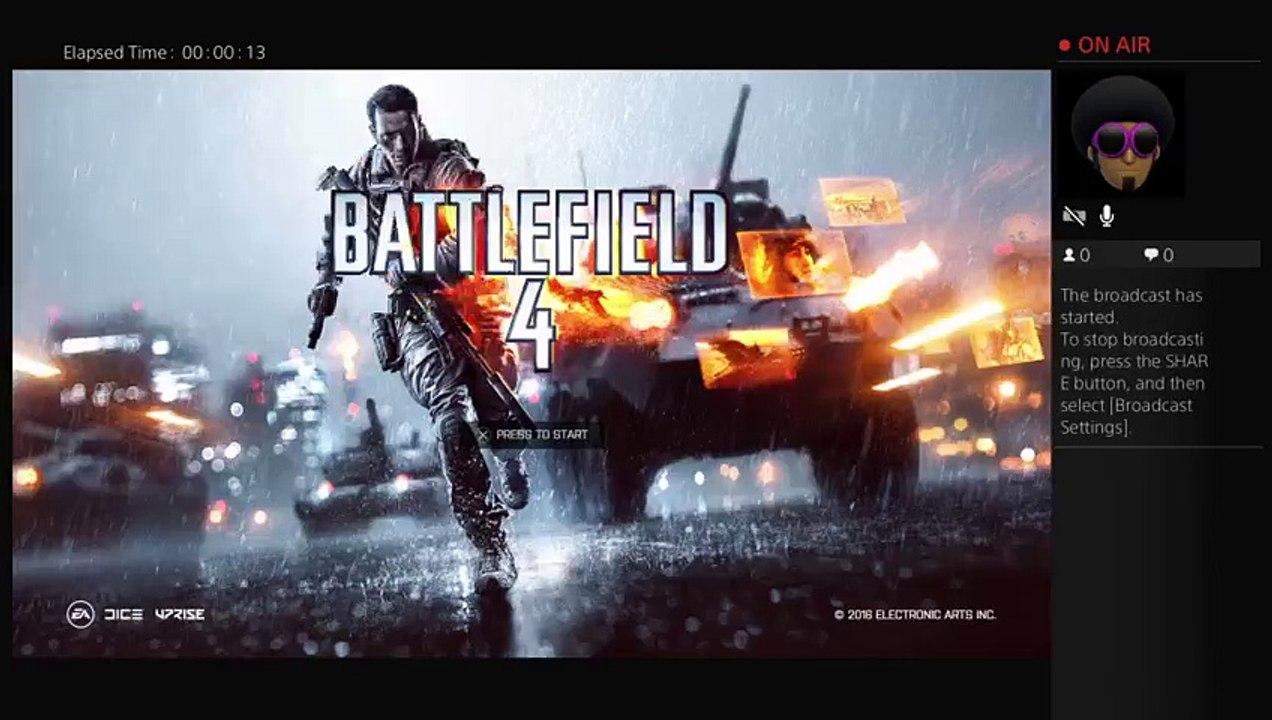 Afro3434's Live PS4 Broadcast