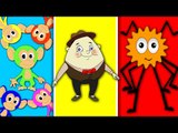 Five Little Monkeys | Humpty Dumpty Song | Incy Wincy Spider | Nursery Rhymes For Kids