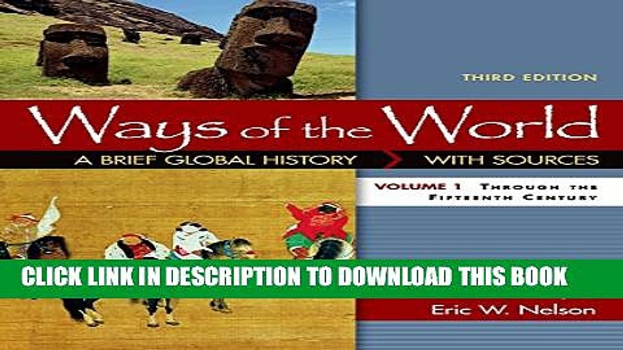 [PDF] Ways of the World: A Brief Global History with Sources, Volume I Popular Online