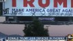 Donald Trump billboard in Phoenix defaced with swastikas