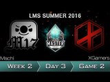 《LOL》2016 LMS 夏季賽 粵語 W2D3 XG vs M17 Game 2