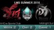 《LOL》2016 LMS 夏季賽 粵語 W2D2 ahq vs MSE Game 1