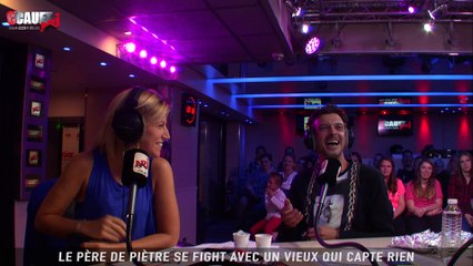 Le père de Piètre se fight avec un vieux qui capte rien - C'Cauet sur NRJ
