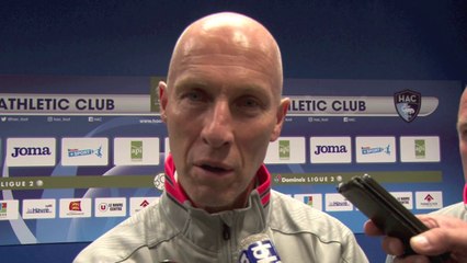 After HAC - Sochaux (2- 1), Bob Bradley's reactions