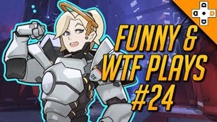 Overwatch Funny & WTF Plays #24 - FEAR BATTLE MERCY