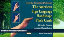 Big Deals  The American Sign Language Handshape Flash Cards Set I  Best Seller Books Best Seller