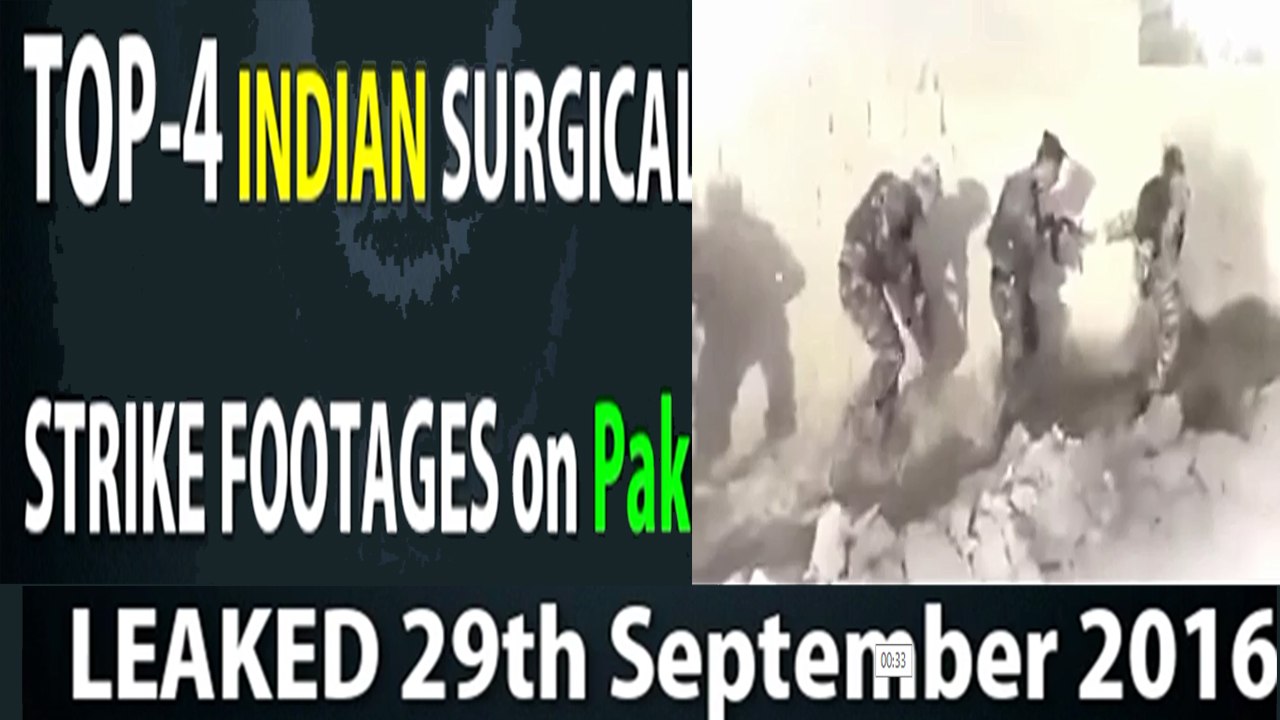 Top-4 Indian Failed Surgical Strike on Pakistan Footages 29th Sept 2016