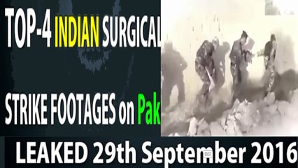 Top-4 Indian Failed Surgical Strike on Pakistan Footages 29th Sept 2016