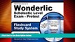 Big Deals  Flashcard Study System for the Wonderlic Scholastic Level Exam - Pretest: Wonderlic