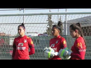 Seleção Sub-17 Feminina faz último treino antes da Coreia do Norte