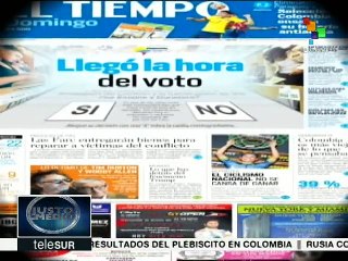 Análisis: tratamiento mediático del plebiscito por la paz en Colombia