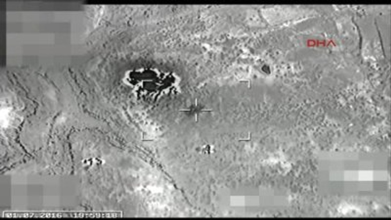 Şırnak Beytüşşebap Kırsalına Hava Harekatında PKK'ya Ait 8 Hedef İmha Edildi