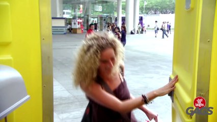 Head Pops Out of Toilet - JFL Gags Asia Edition