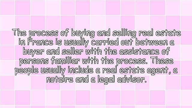 Real Estate Buying and Selling Costs in France