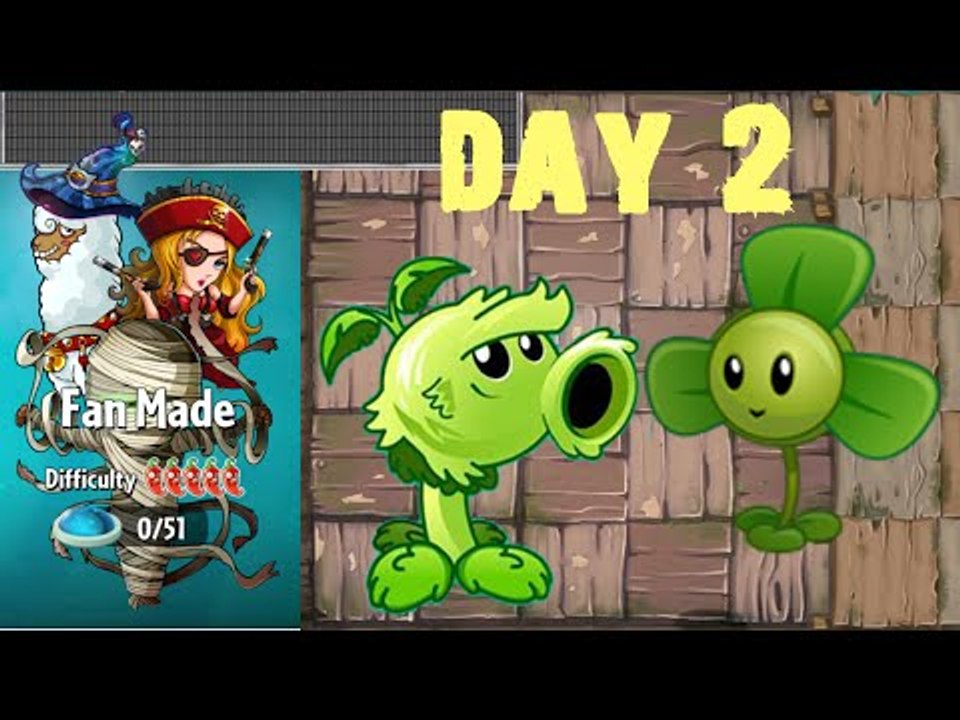 Plants vs. Zombies 2 - Fan Made World by OyKus - Level 2 (Special Delivery)